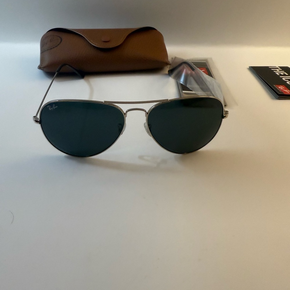 Ray-Ban Aviator Sunglasses RB3026 62mm. 003/62 Silver Frame Unisex - Picture 7 of 17